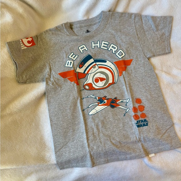 Disney Other - Disney Parks Star Wars Youth Sz Small Tshirt